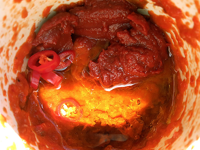 Ajvar modern im Mixbecher