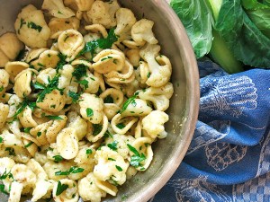 Blumenkohl mit Orecchiette fertig