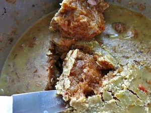 Gulasch Rinderwade geliert erkaltet