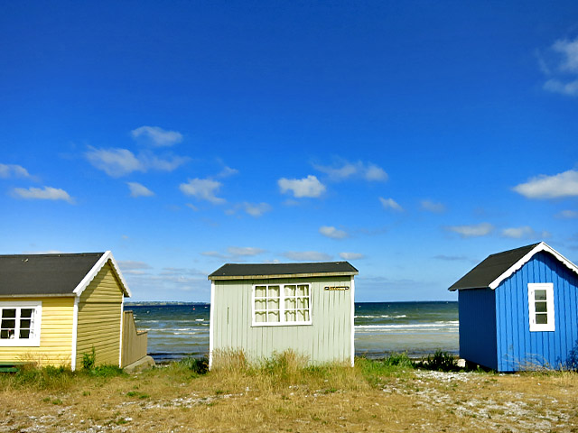 Aeroskoebing Strandhaeuser