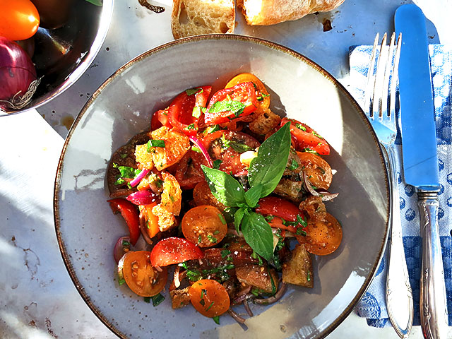 Toskanischer Brotsalat original Rezept