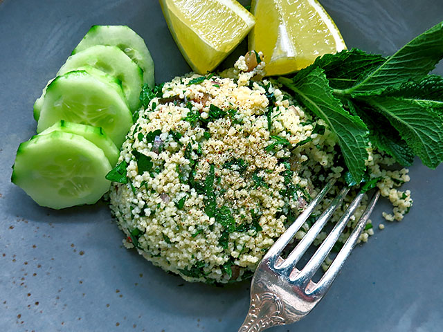 Couscous Tabouleh Kugel