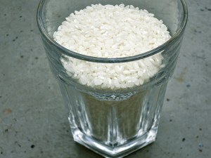 Sushi Reis an Bord abmessen