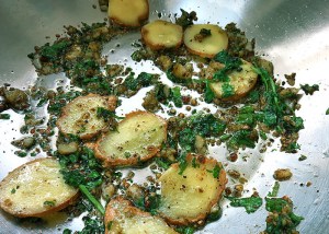 Gewürze anschwitzen