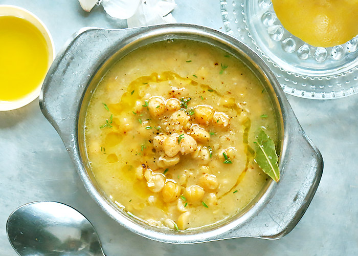 vegane Kichererbsensuppe