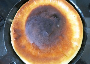 Kaiserschmarrn rechtzeitig wenden