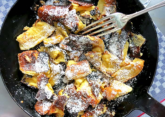 Fluffiger Kaiserschmarrn ohne Eischnee