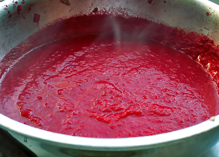 Pürierte Rote Bete Suppe
