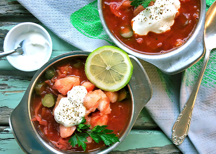 Borschtsch-Suppe – Rezept mit Fisch oder einfach vegetarisch – DIE SEE ...