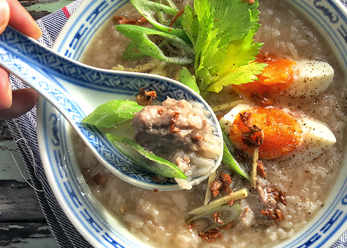 Thai Jok Reis Porridge