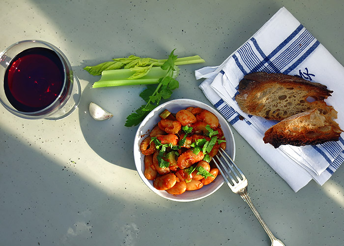 Balkon Tapa vegan Spanisch