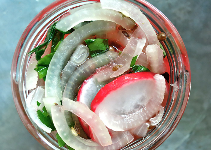 Radieschen selbst einlegen