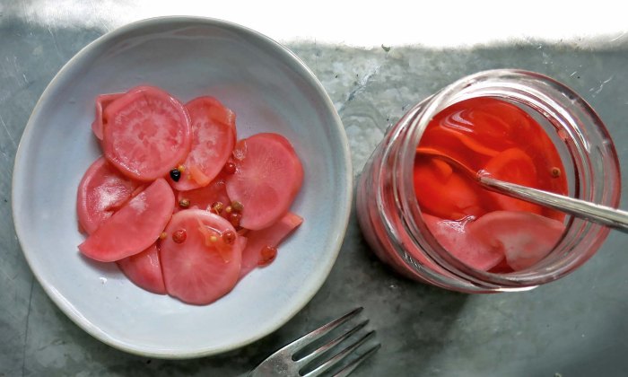 Radieschen Pickles süß sauer