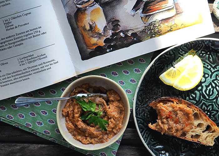 Auberginen Kaviar La cuisine provencale von Monique Lichtner