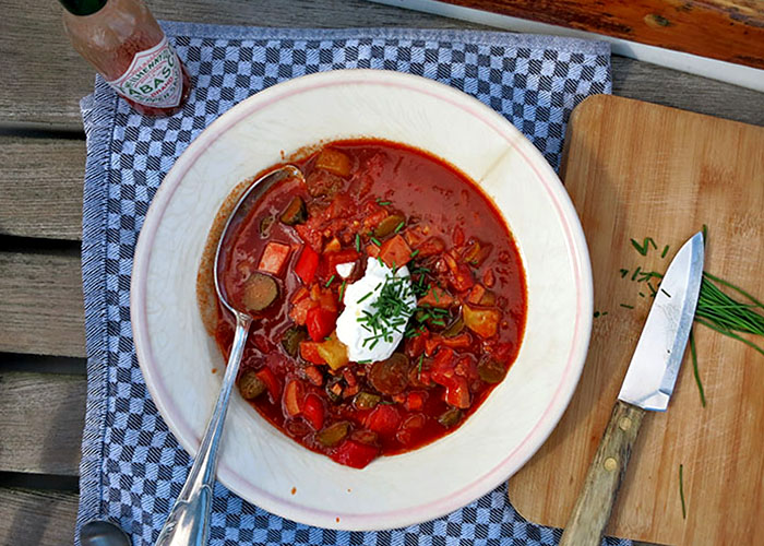 Das beste Bordrezept: Soljanka