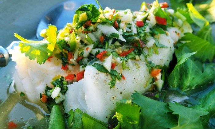Plah Nueng Manao Rezept aus Thailand