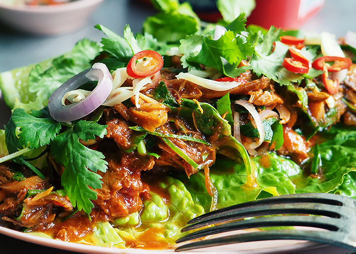 Rezept ohne Gas oder Strom Makrelensalat