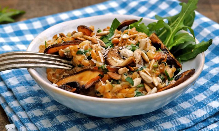 Die See kocht Bayerisches Risotto